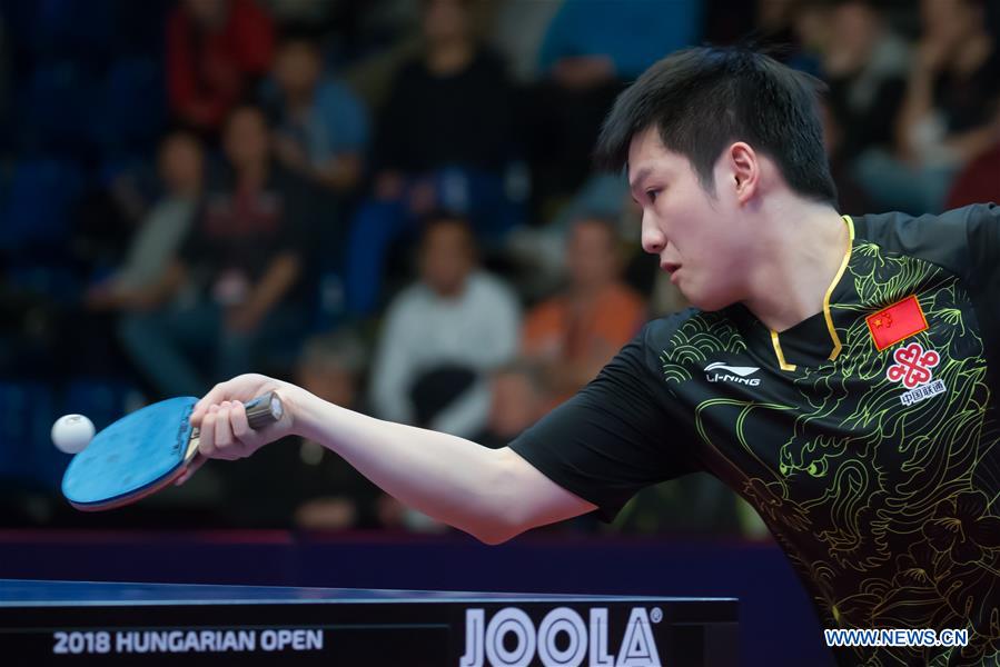 (SP)HUNGARY-BUDAPEST-ITTF WORLD TOUR-HUNGARIAN OPEN-MEN'S SINGLES