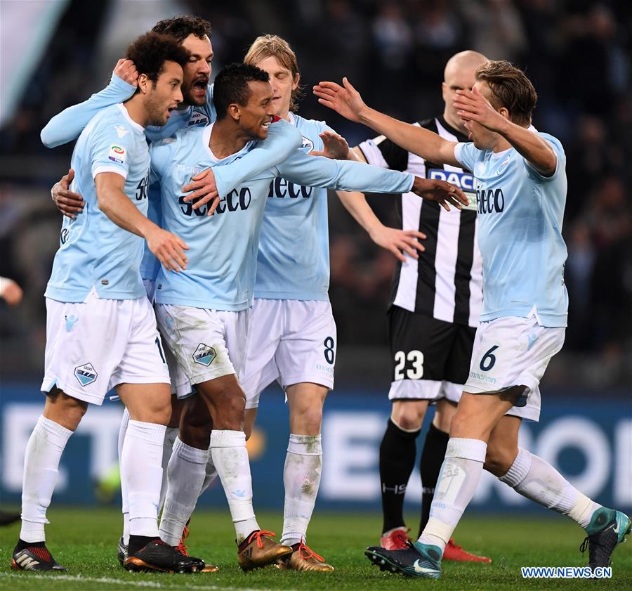 (SP)ITALY-ROME-SOCCER-SERIE A-LAZIO VS UDINESE