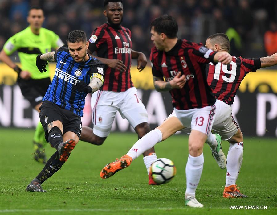(SP)ITALY-MILAN-SOCCER-SERIE A-AC MILAN-INTER MILAN