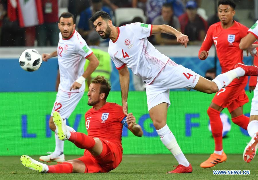 (SP)RUSSIA-VOLGOGRAD-2018 WORLD CUP-GROUP G-TUNISIA VS ENGLAND