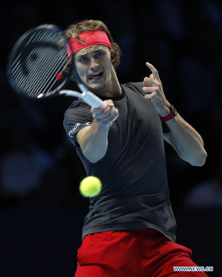 (SP)BRITAIN-LONDON-TENNIS-ATP WORLD TOUR FINALS-DAY 6
