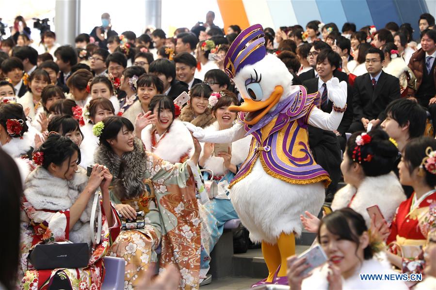 JAPAN-CHIBA-DISNEY-COMING OF AGE