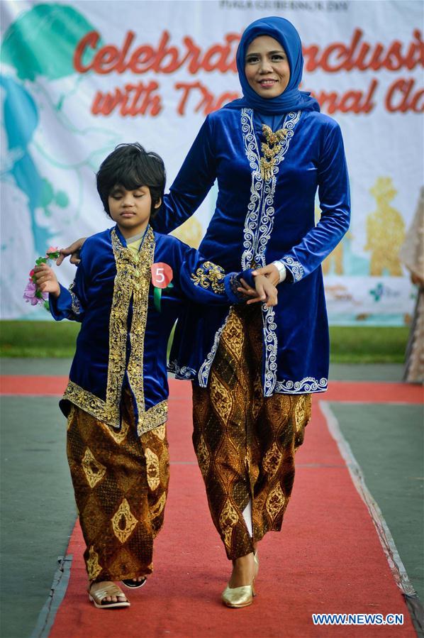 INDONESIA-YOGYAKARTA-FASHION SHOW-DISABLED CHILDREN