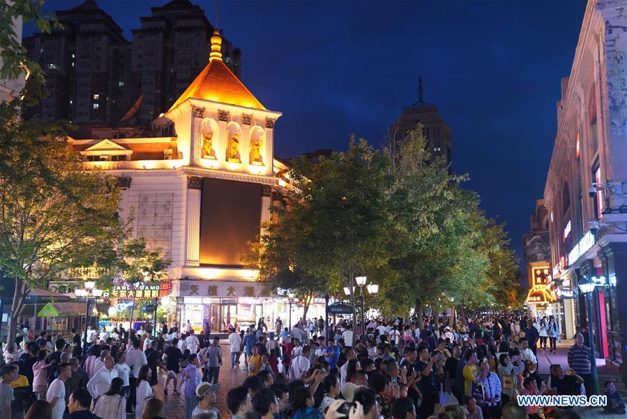 CHINA-HEILONGJIANG-HARBIN-NIGHT VIEW (CN)