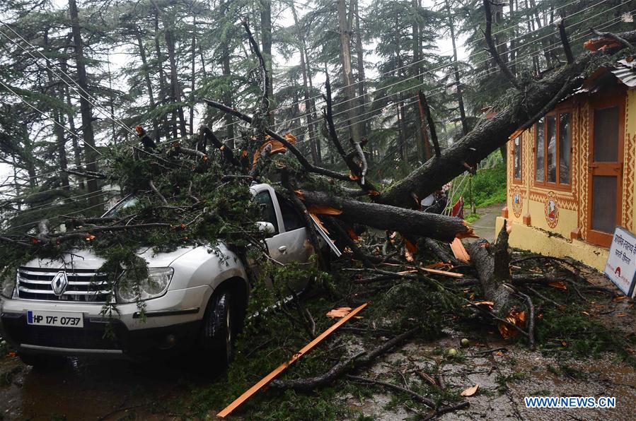 INDIA-HIMACHAL PRADESH-FLOODS