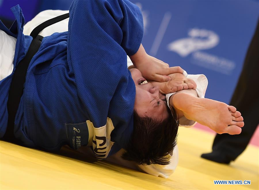(SP)CHINA-WUHAN-7TH MILITARY WORLD GAMES-JUDO-WOMEN'S +78KG FINAL(CN)