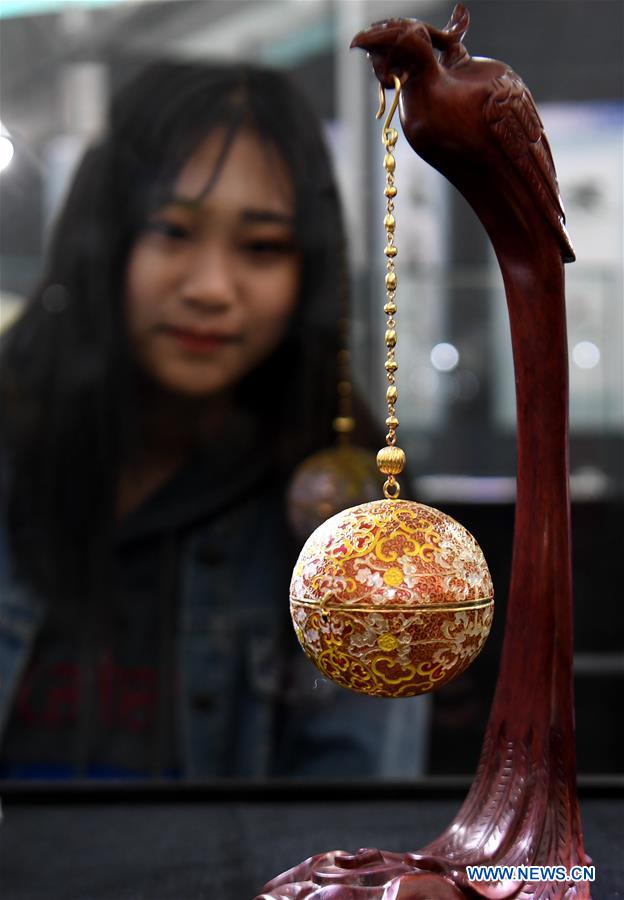 CHINA-HEBEI-DACHANG-CLOISONNE-EXHIBITION (CN)