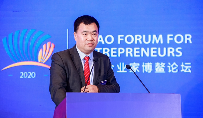 北京永聚河環(huán)?？萍加邢薰径麻L馮強演講