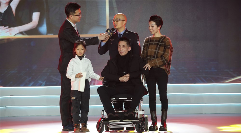 第三位年度感動人物張海林、朱丹丹夫婦分享心路歷程