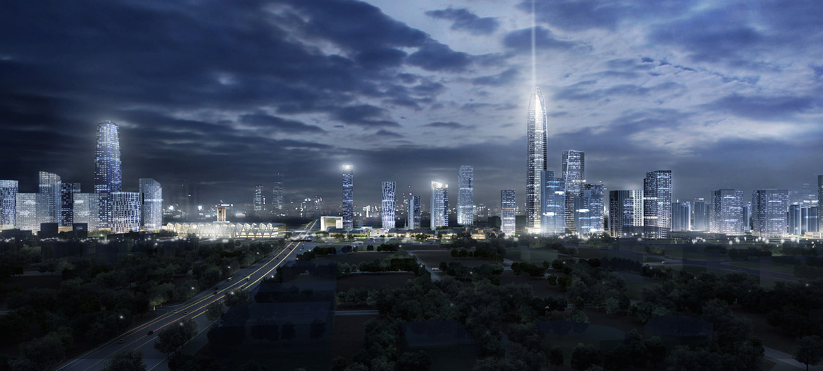 石家莊中央商務(wù)區(qū)的南區(qū)和北區(qū)，將分別以金融和智慧為核心進行建設(shè)，帶動產(chǎn)業(yè)經(jīng)濟集聚