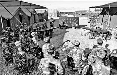 野外駐訓(xùn)，為涉密信息加把&ldquo;鎖&rdquo;