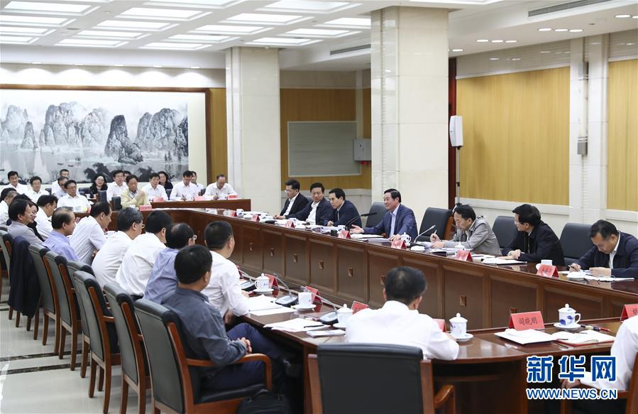 9月21日，中宣部在北京召開中央媒體駐外機(jī)構(gòu)外宣工作座談會。中共中央政治局委員、中央書記處書記、中宣部部長劉奇葆出席座談會并講話。新華社記者 謝環(huán)馳 攝 