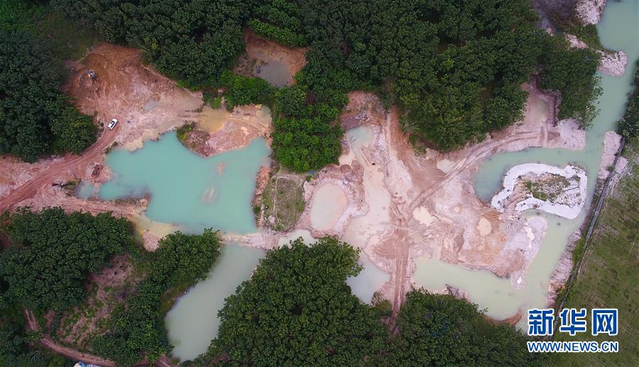 （新華視點&middot;圖文互動）（1）小作坊&ldquo;游擊&rdquo;盜采、查處窩點&ldquo;死灰復燃&rdquo;，海南非法采砂緣何難止？