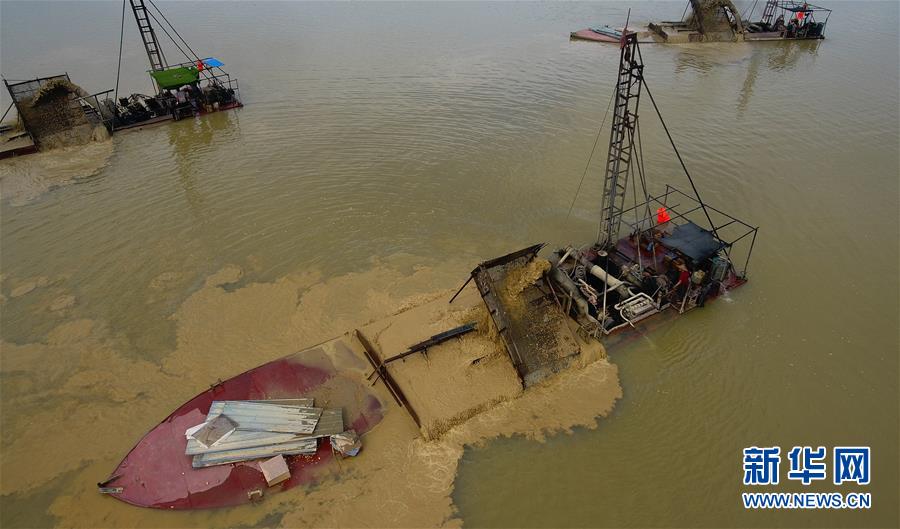 （新華視點&middot;圖文互動）（2）小作坊&ldquo;游擊&rdquo;盜采、查處窩點&ldquo;死灰復燃&rdquo;，海南非法采砂緣何難止？