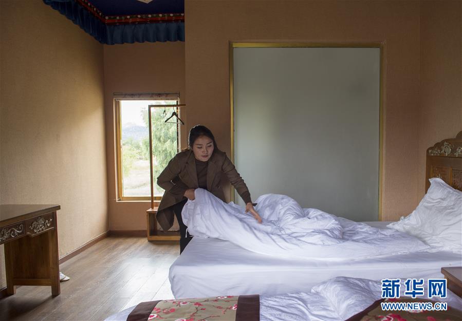 （百城百縣百企調(diào)研行&middot;圖文互動）（7）西藏米林縣的綠色富裕路