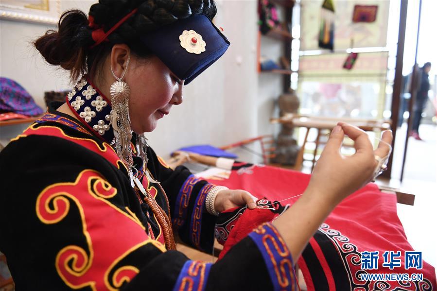 （兩會&middot;基層代表履職故事）（4）全國人大代表喬進(jìn)雙梅：&ldquo;花間&rdquo;繡出美麗人生