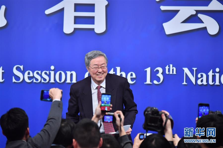 （兩會）（6）中國人民銀行行長周小川等就&ldquo;金融改革與發(fā)展&rdquo;答記者問