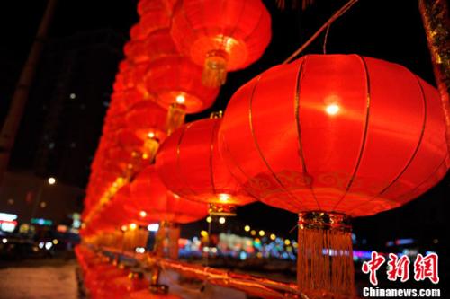 資料圖：紅燈籠。宋文佳 攝