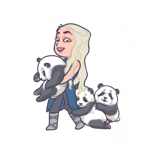 劉倩創(chuàng)作同人作品。受訪者供圖