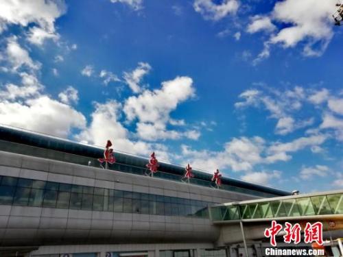 資料圖：烏魯木齊國際機場。 新疆機場集團供圖