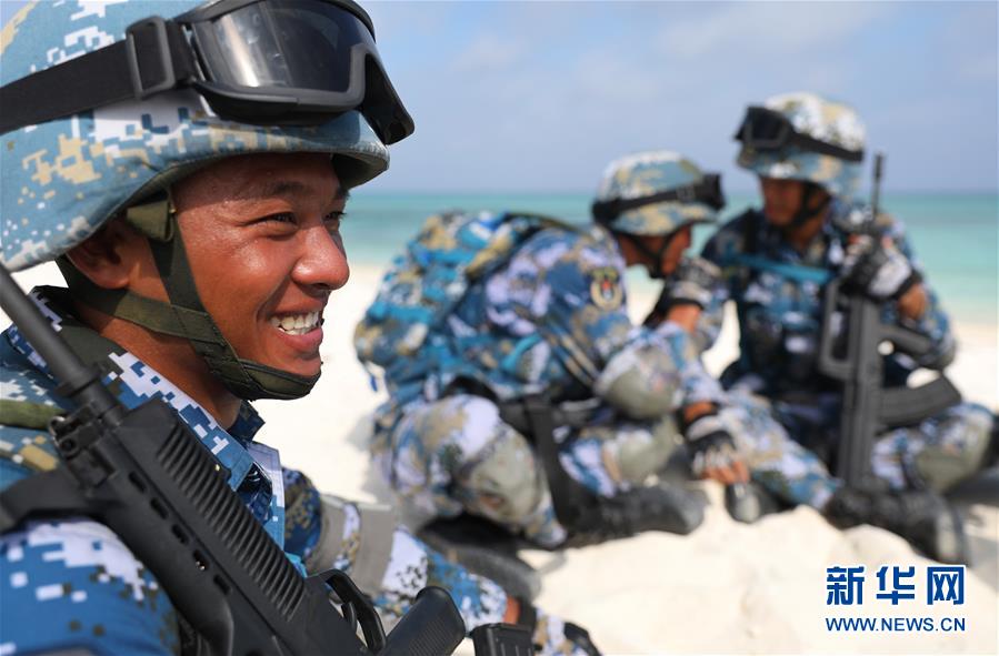 （壯麗70年&middot;奮斗新時代&middot;新華全媒頭條&middot;圖文互動）（6）&ldquo;你在我的航程上，我在你的視線里&rdquo;&mdash;&mdash;走進海軍西沙中建島官兵的五彩世界