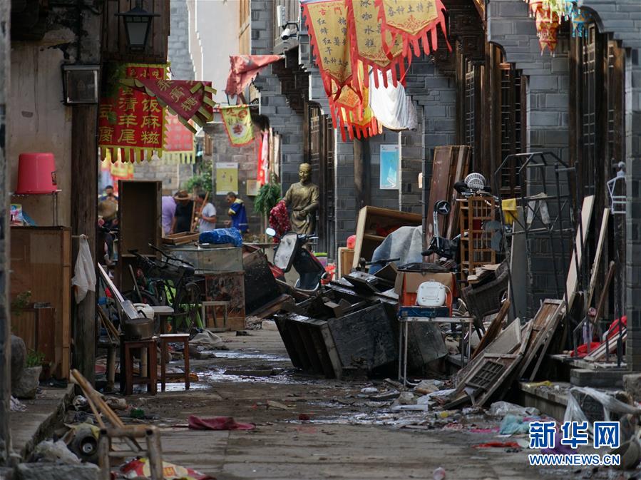 （關(guān)注&ldquo;利奇馬&rdquo;&middot;圖文互動(dòng)）（2）古城洪災(zāi) 八方馳援&mdash;&mdash;洪水災(zāi)害下的浙江臨?，F(xiàn)場(chǎng)目擊