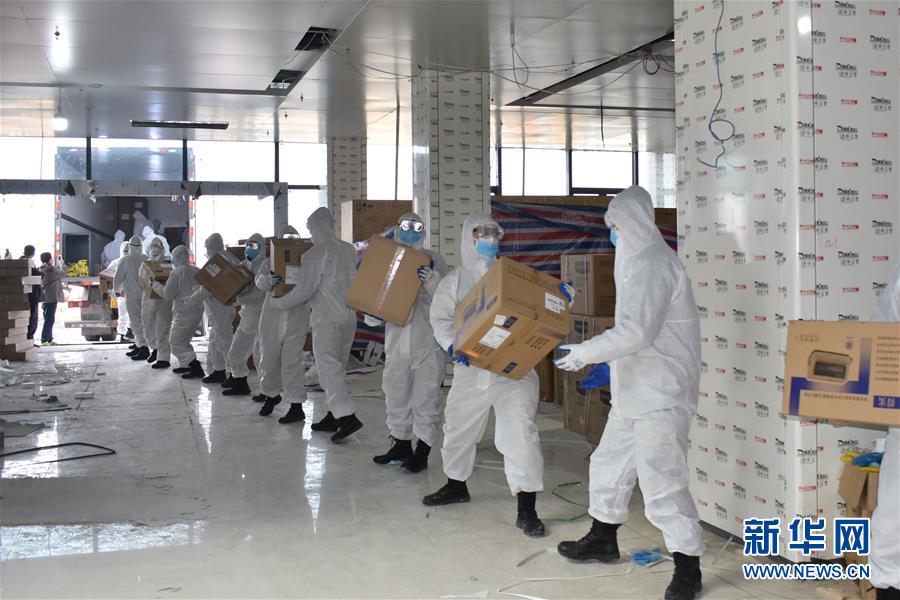 （聚焦疫情防控&middot;圖文互動）（2）武警官兵全力奮戰(zhàn)疫情防控一線