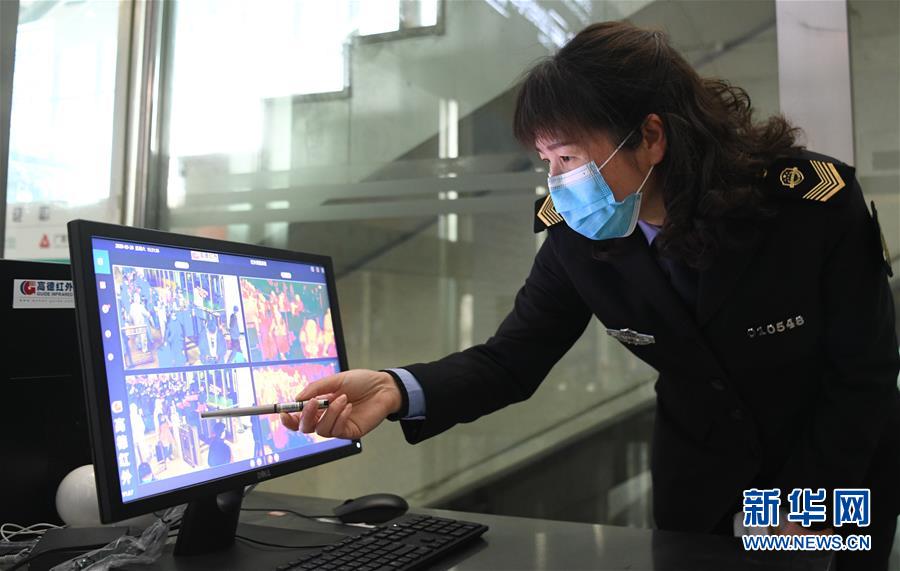 (聚焦疫情防控)(7)武漢站重啟日: 1.2萬(wàn)名湖北鄉(xiāng)親坐高鐵回家