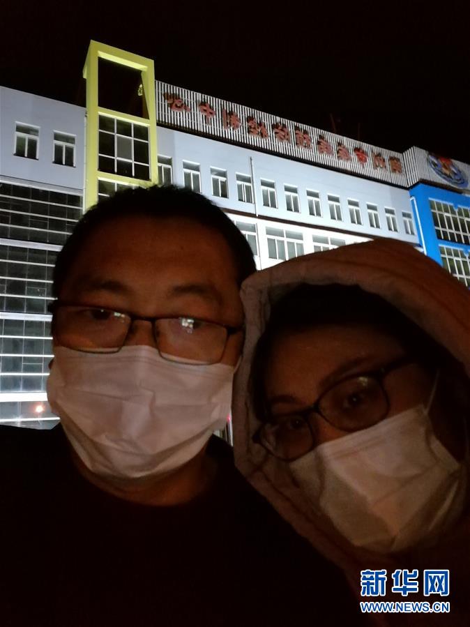 （一線抗疫群英譜&middot;圖文互動）（3）山西檢測員伉儷：疫情不退，決不放松