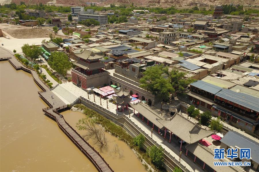 (鄉(xiāng)村振興·圖文互動(dòng))(1)河口古鎮(zhèn)涌新意