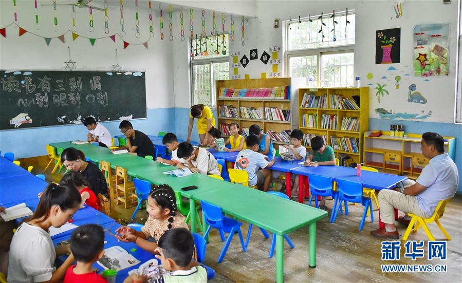 （特別的暑期生活&middot;圖文互動(dòng)）（3）文體活動(dòng)豐富河南農(nóng)村孩子暑期生活