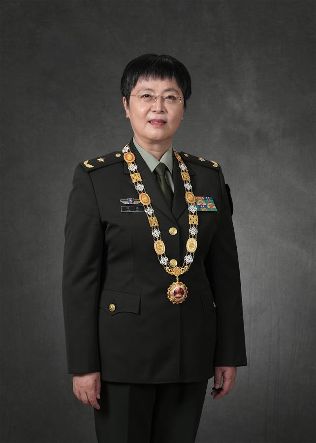 (新華網(wǎng))“人民英雄”國(guó)家榮譽(yù)稱號(hào)獲得者——陳薇