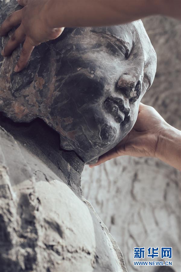（圖文互動(dòng)）（1）合體了，龍門(mén)石窟流散佛首首次實(shí)現(xiàn)&ldquo;數(shù)字復(fù)位&rdquo;