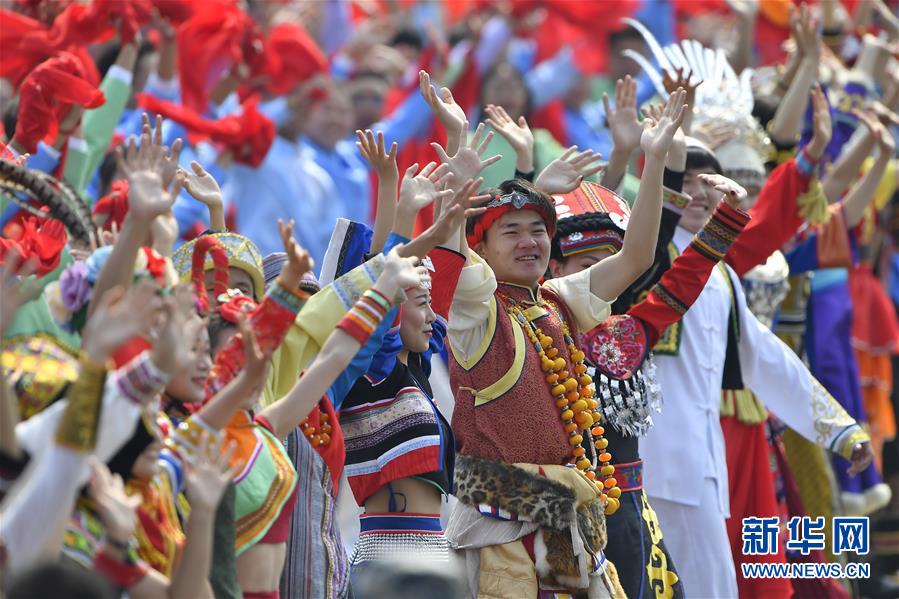 （國慶70周年&middot;慶祝大會）慶祝中華人民共和國成立70周年大會在京隆重舉行