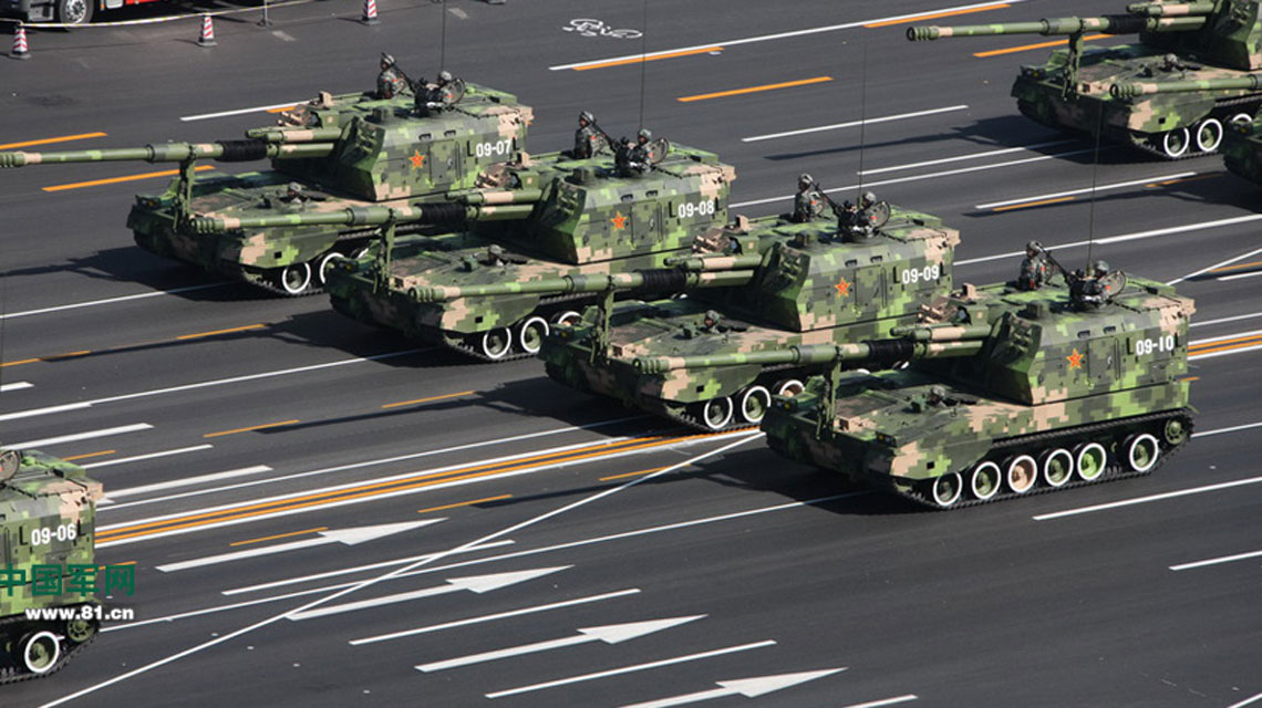 歷次國慶閱兵集錦：英雄！中國炮兵