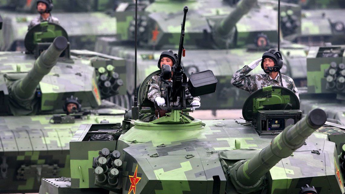 威風凜凜！歷屆閱兵中的中國坦克兵