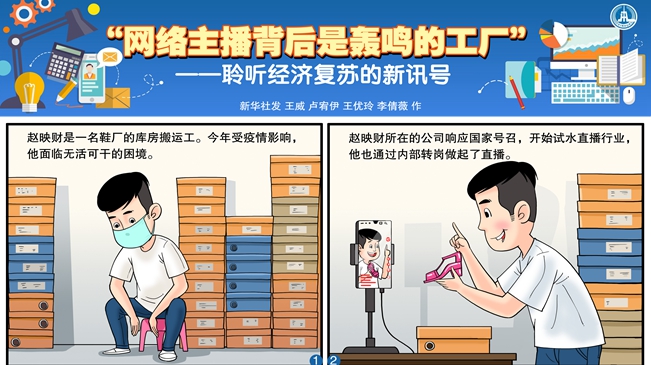 &ldquo;網(wǎng)絡(luò)主播背后是轟鳴的工廠&rdquo;&mdash;&mdash;聆聽經(jīng)濟(jì)復(fù)蘇的新訊號(hào)