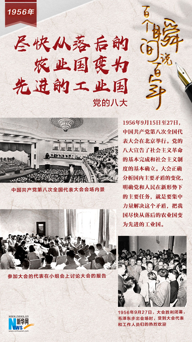 1956，盡快從落后的農(nóng)業(yè)國變?yōu)橄冗M的工業(yè)國