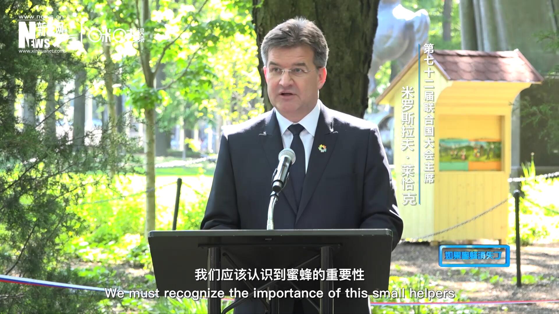 我們應(yīng)該認(rèn)識(shí)到蜜蜂的重要性，所以我們用&ldquo;世界蜜蜂日&rdquo;提高大家保護(hù)蜜蜂的意識(shí)，并且用實(shí)際行動(dòng)去保護(hù)蜜蜂