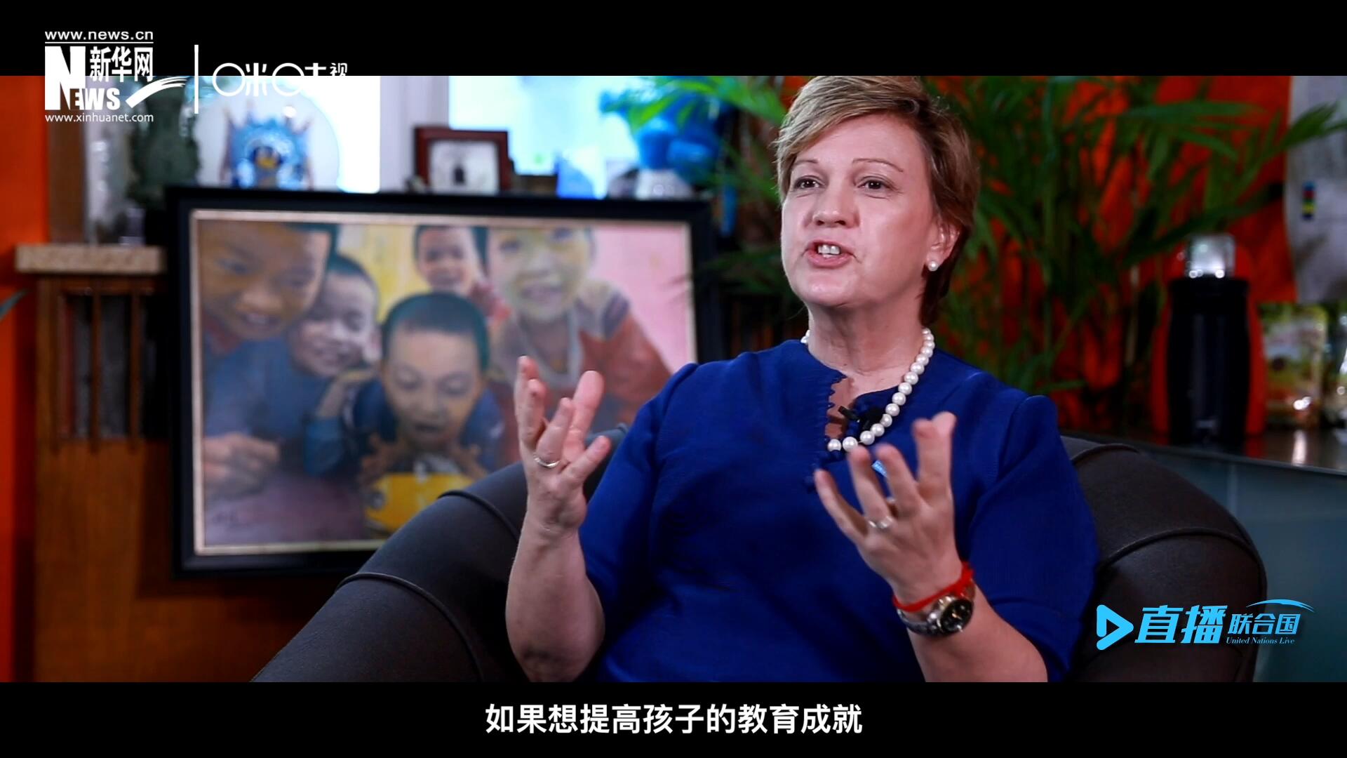 如果想提升孩子的教育成就，你必須關注孩子的營養(yǎng)狀況，還有飲用水使用情況和衛(wèi)生條件。