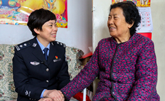 &ldquo;掌上警務(wù)室里的聲音，我會帶到北京&rdquo;