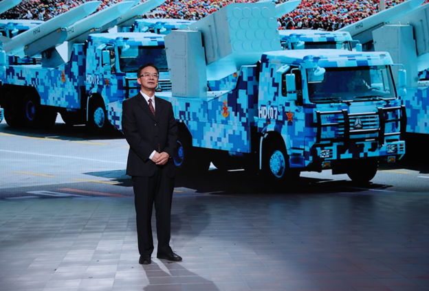 我們武器裝備讓大家自豪地說(shuō)東風(fēng)快遞，使命必達(dá)