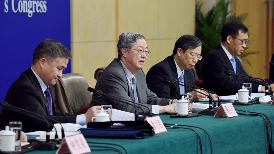 周小川等就&ldquo;金融改革與發(fā)展&rdquo;答記者問