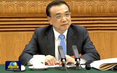 李克強參加安徽代表團(tuán)審議