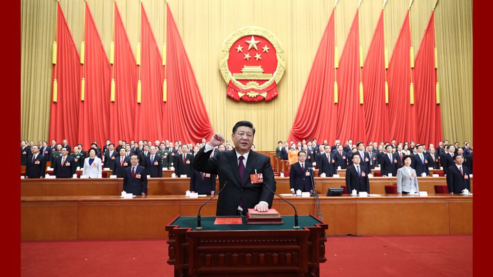 習(xí)近平當選國家主席、中央軍委主席