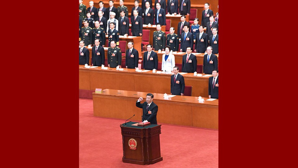 習(xí)近平當選國家主席、中央軍委主席