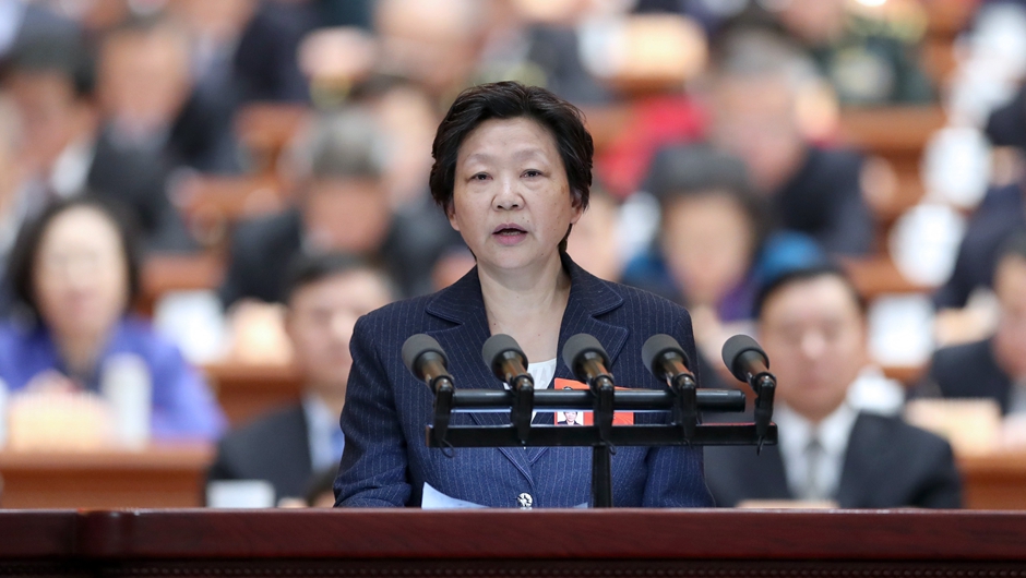 全國政協(xié)人口資源環(huán)境委員會副主任，九三學社中央副主席 印紅