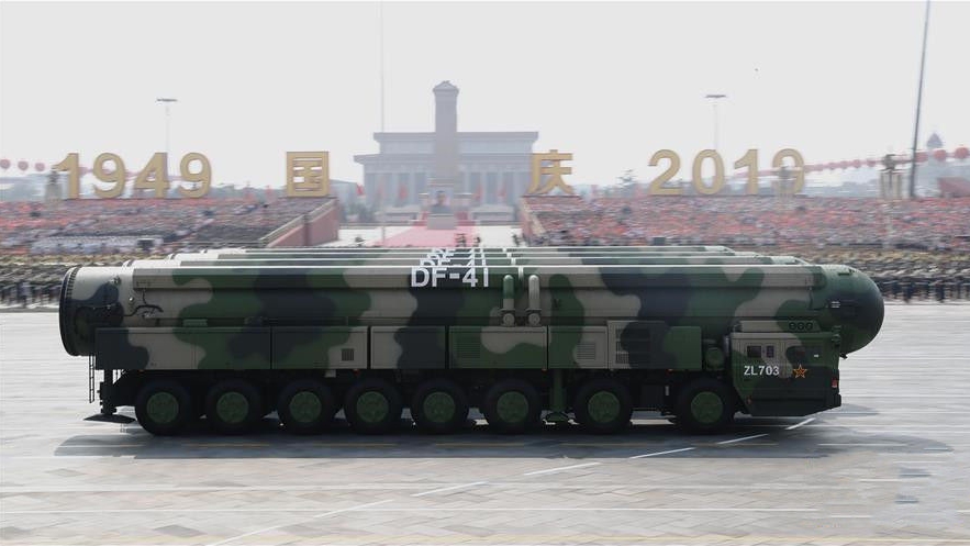 300秒回顧國(guó)慶70周年大閱兵！東風(fēng)-41、殲-20震撼亮相