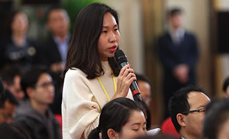 中國新聞社、中國新聞網記者提問