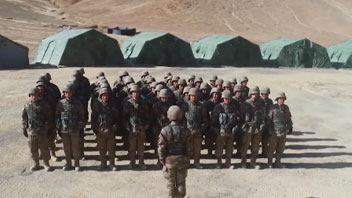 銘記烈士，致敬英雄！加勒萬(wàn)河谷沖突現(xiàn)場(chǎng)視頻公開(kāi)